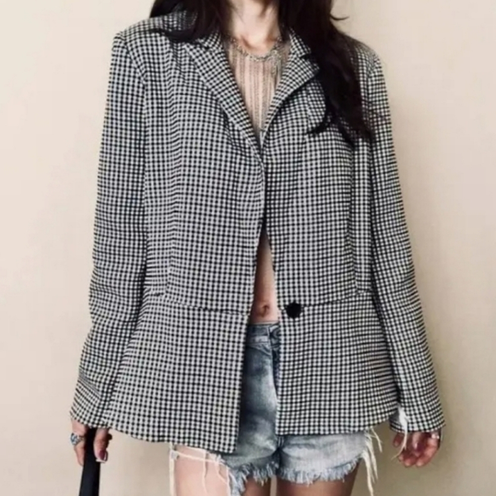 Alice Hope women's blazer jacket multicolor size L